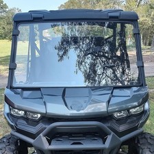 Front Full Windshield Scratch Resistant for Can Am Defender HD5/7/8/9/10 2016-26 picture