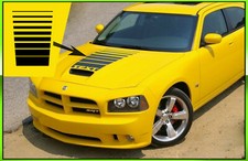 Hood Scoop Racing Stripe Fits 2006-2010 Dodge Charger SRT-8 Daytona Super Bee picture