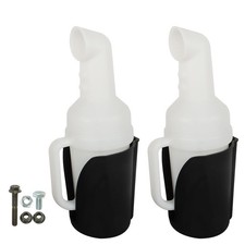 2 Pcs Golf Cart Sand Bottles With Handle - Includes Holders picture