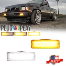 Clear Switchback LED Signal Light for 88-97 Nissan D21 Hardbody 88-95 Pathfinder picture