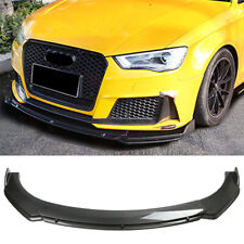 For Audi RS3  RS5 RS6 Front Bumper Lip Spoiler Splitter Carbon fiber picture