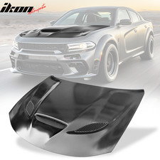 SRT Hellcat Style Aluminum Hood ScoopVent fits 2015-2023 Dodge Charger picture