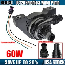 12V DC 60W Brushless Circulation Auxiliary Intercooler Pump PWM Speed Adjustable picture