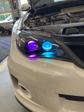 08-14 Subaru WRX STi Custom 'Wu Tang' Styled HID Retrofit Headlights picture