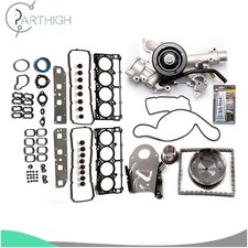 Fits 2004-2008 Dodge Ram 3500 Head Gasket Set Water Pump Timing Chain Kit 5.7L picture