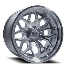 22x11 Luxxx HD LHD PRO 5 Gloss Silver Machined Face Machined Wheel 6x5.5 (-33mm) picture