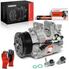 A-Premium AC Compressor with Clutch for Honda Civic 2006-2011 L4 1.8L PAG 100 picture
