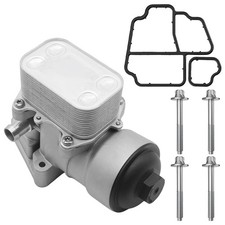 03L115389C Aluminum Engine Oil Cooler Filter Housing Fit VW - Golf Plus Polo picture