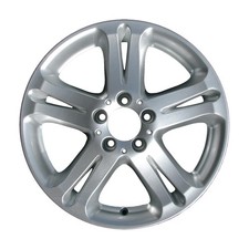 Refurbished Painted Silver Aluminum Wheel 17 x 8 picture