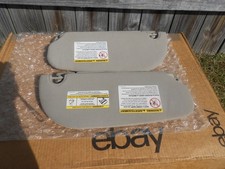 07-14 FORD EXPEDITION FRONT SUNVISORS SUN VISORS DRIVER PASSENGER LH RH SET OEM picture