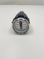 FARIA GP4836A KRONOS SILVER 2 INCH SYSTEMS CHECK GAUGE MARINE BOAT picture