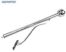 Deepmotor 32'' Universal Stainless Steel Straight Steering Column Polish picture