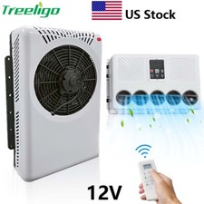 12V Truck AC Kit Split Cab Air Conditioner Fits Semi Trucks Bus RV Caravan USA picture