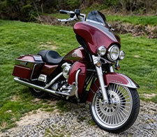 Fat Spoke Front Wheel 21x3.5 for Harley Touring Electra Road Glide FLTR 00-07 US picture