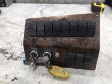 96 Larson 310 Cabrio Boat ignition switch dash control rocker switch panel board picture