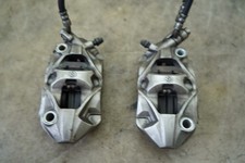 11 SUZUKI GSXR600 GSXR 600 BREMBO FRONT BRAKE CALIPERS E-1454 picture