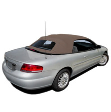 Fits 2001-06 Chrysler Sebring Convertible Top ONLY, Sandalwood picture