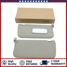 1 Pair Gray Sun Visor For Nissan Frontier Xterra 1998-2004 964017Z823 964007Z823 picture