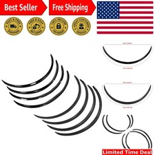 4pc Carbon Fiber Wheel Arch Protectors - Effortless Installation & Durability picture