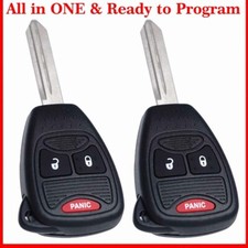 2 For 2006 2007 2008 2009 Dodge Ram Models Keyless Entry Key Car Remote Fob picture