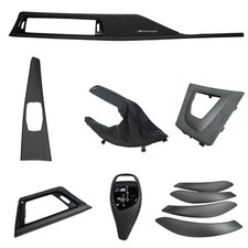 10 PC MP Style Matte Carbon Fiber Interior Sets For BMW F30 F31 F34 picture