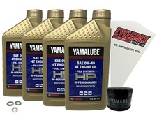Cyclemax OEM FS 0W40 Oil Change Kit 2010-2011 Yamaha RS Vector GT Snowmobile picture