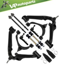 Complete Control Arm w Ball Joint Kit Tie Rod Sway Bar For 16-18 GMC Sierra 1500 picture