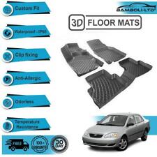 3D Molded Interior Car Floor Mat for Toyota Corolla 2006-2012 (Black) picture