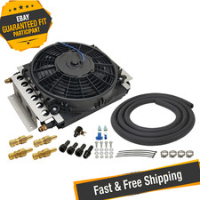 Derale 13900 16 Pass Electra-Cool Remote Transmission Cooler Kit, -6AN Inlets picture