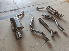 For Parts 92-00 SC300 SC 300 Soarer Thick Walled Catback Dual Exhaust System picture