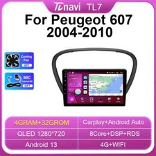 Android For Peugeot 607 2004-2010 Car Radio GPS Multimedia Video Player Screen picture