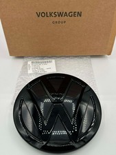 VW PASSAT CC CENTER GRILLE BADGE EMBLEM GLOSS BLACK 3C8853601AFXC 2010 picture