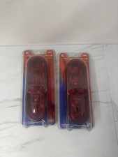 2 Maxxima Lightning Stop/Turn/Tail Light Oval Red 6 LED Replacement 6
