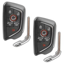 2x Key Fob Remote for 2020-2022 Chevrolet Corvette C8 (YG0G20TB1, 13536982) picture