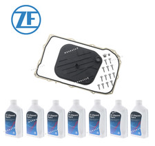 OEM ZF Transmission Oil Filter Gasket Bolt +7L ATF Fluid for BMW X3 X4 X5 X6 M picture