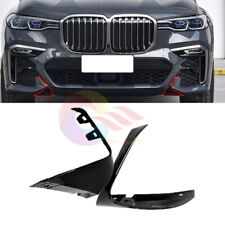 👉2PCS Shiny Black Front Bumper Air Inlet Finisher For BMW X7 M-Sport M50i 19-22 picture