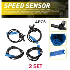 L&R Fits BMW 2009 2010-2012 335i xDrive 8PCS ABS Wheel Speed Sensors 34526764859 picture