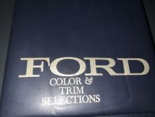 FORD 1974 COLOR AND UPHOLSTERY, TRIM BOOK, ALL ORIGINAL. picture