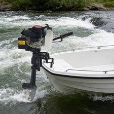 HANGKAI 4 Stroke 4HP Outboard Motor Fishing Boat Engine CDI Air Cooling Sys 52cc picture