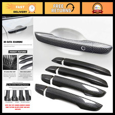 Dry Carbon Fiber Door Handle Trim Cover for Honda Civic 10th Gen 2016-2021, Deco picture