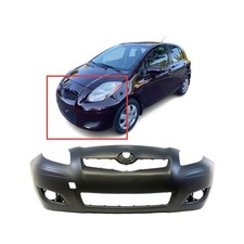 2009-2011 Toyota Yaris Hatchback Primed Front Bumper Cover TO1000352 5211952961 picture