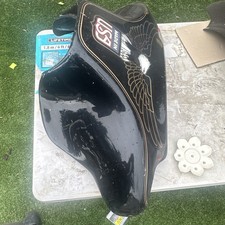 Black outer batwing fairing for a Harley-Davidson Touring motorcycle picture