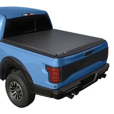 Soft Roll-Up Truck Bed Tonneau Cover 6.5 ft for 15-26 Ford F150 Waterproof picture