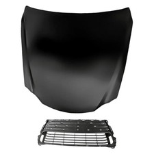 For Lexus IS350 17-20 Replacement 2-Piece Hood Panel, Grille CAPA Certified picture