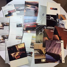 Vintage Audi Sales Brochure Catalog Lot 1987-1999 4000 5000 Coupe GT 80 90 A4 A6 picture