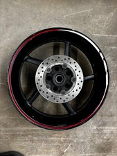 2004-2014 05 06 07 08 09 10 11 12 13 YAMAHA YZF R1 OEM REAR WHEEL BACK RIM picture