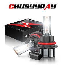 Pair HB5 9007 LED Headlight Conversion Kit Bulbs High Low Beam White 6500K Lamps picture