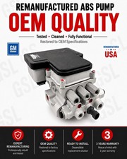 12474923 12475489 12548265 GM ABS ANTI LOCK BRAKE HYDRAULIC VALVE MODULE ASSY picture
