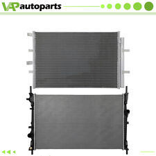 For 15-19 Ford Transit 150 250 Aluminium Radiator & Condenser Cooling Assembly picture