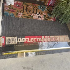 Vintage NOS Deflecta-Shield Bug Guard Wind Deflector 4039 SC  1975-78 Chevy Gray picture